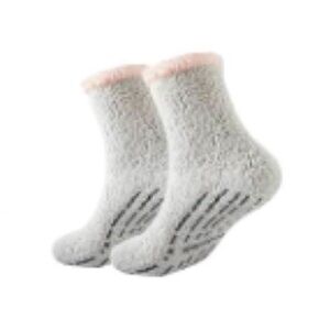 BULINLULU 🧦 Fuzzy Non-Skid Socks
